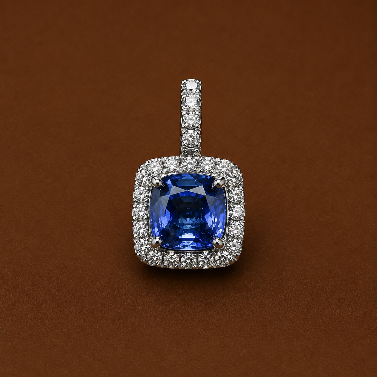 3.50 ct Sapphire Earring — AurumVitaSG jewellery